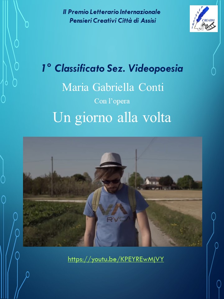 1° Classificato sez. Videopoesia